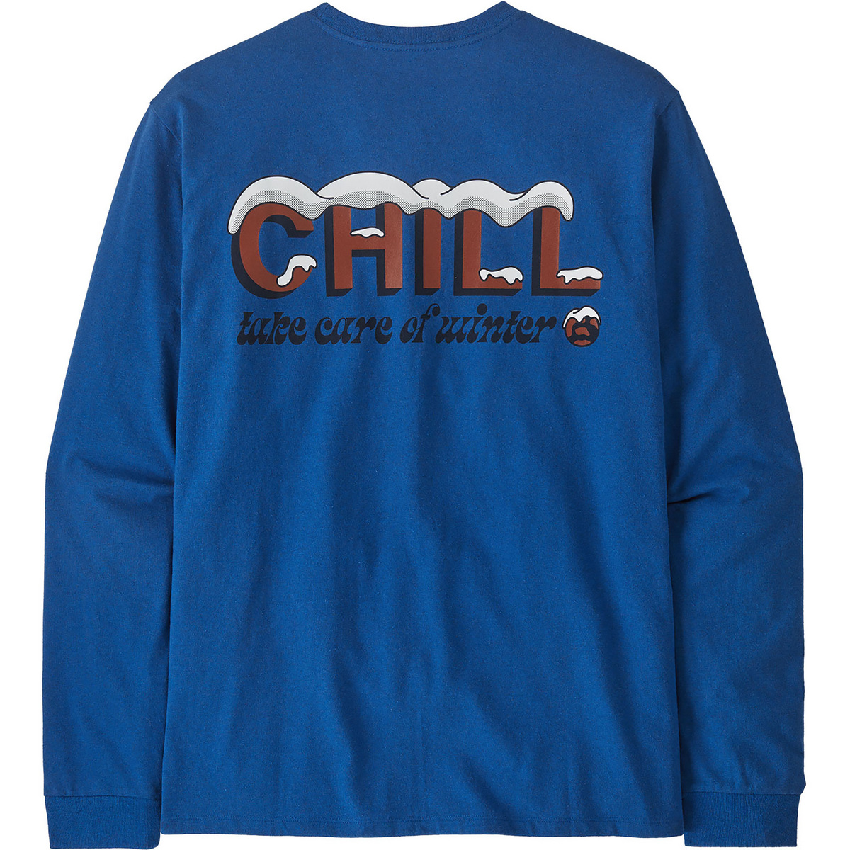 Bild von Patagonia - L/S Chill Responsibili-Tee - Longsleeve Gr L blau