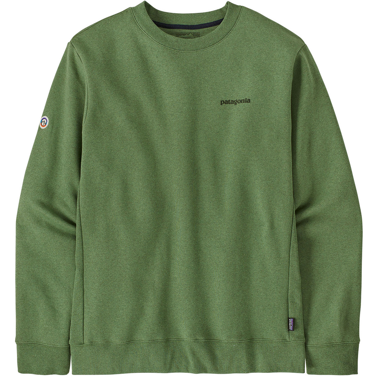 Bild von Patagonia - Fitz Roy Icon Uprisal Crew Sweatshirt - Pullover Gr S oliv