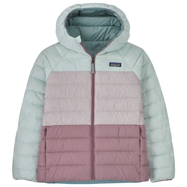 Bild von Patagonia - Kid's Reversible Down Sweater Hoody - Daunenjacke Gr S grau