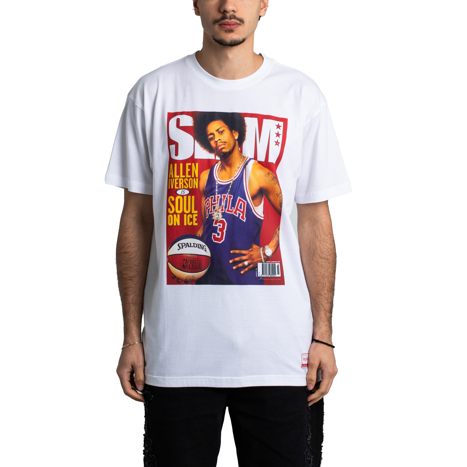 Bild von Mitchell & Ness NBA Slam Cover 76ers Iverson