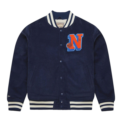 Bild von M&N Varsity Kord Sherpa College Jacke - New York Knicks