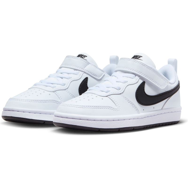 Bild von NIKE Court Borough Low Recraft Sneaker Kinder 104 - white/black 30