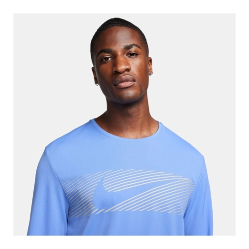 Bild von Nike Herren Long Sleeve Top M Nk Df Uv Miler Top Ls Flash