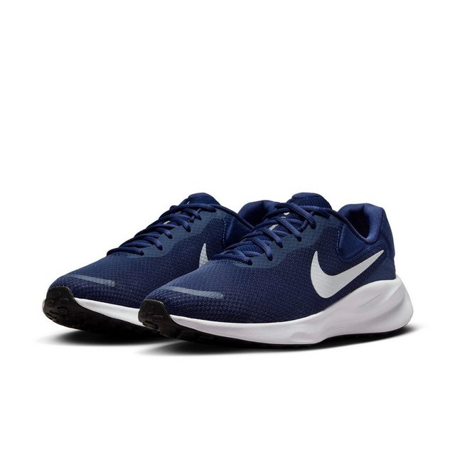Bild von NIKE Revolution 7 Road Laufschuhe Herren 400 - midnight navy/pure platinum-black-white 42