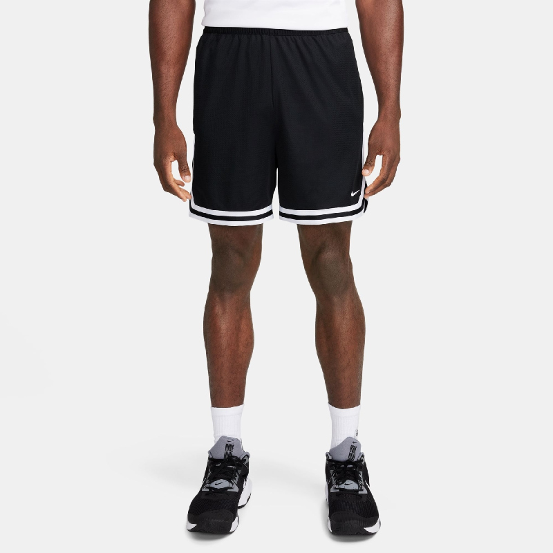 Bild von NIKE DNA Dri-FIT 6" Basketballshorts Herren 010 - black/white/white XL
