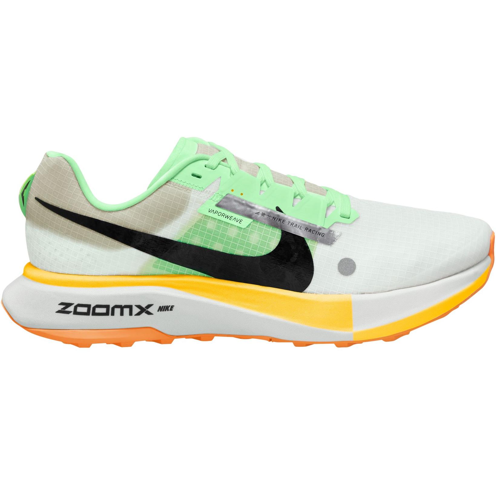 Bild von trailrunning schuhe nike zoomx ultrafly trail weis grun gelb