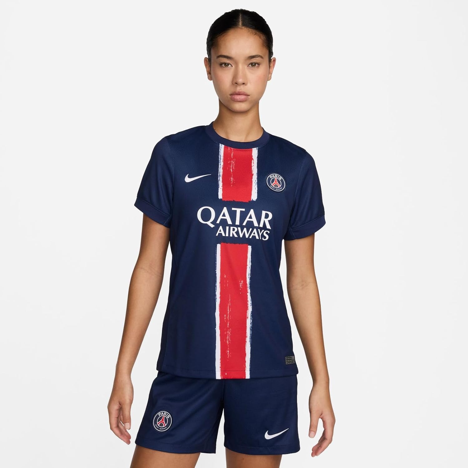 Bild von Nike Paris Saint-Germain 2024 Stadium Home Dri-FIT Replika-Fußballtrikot für Damen, FN8985