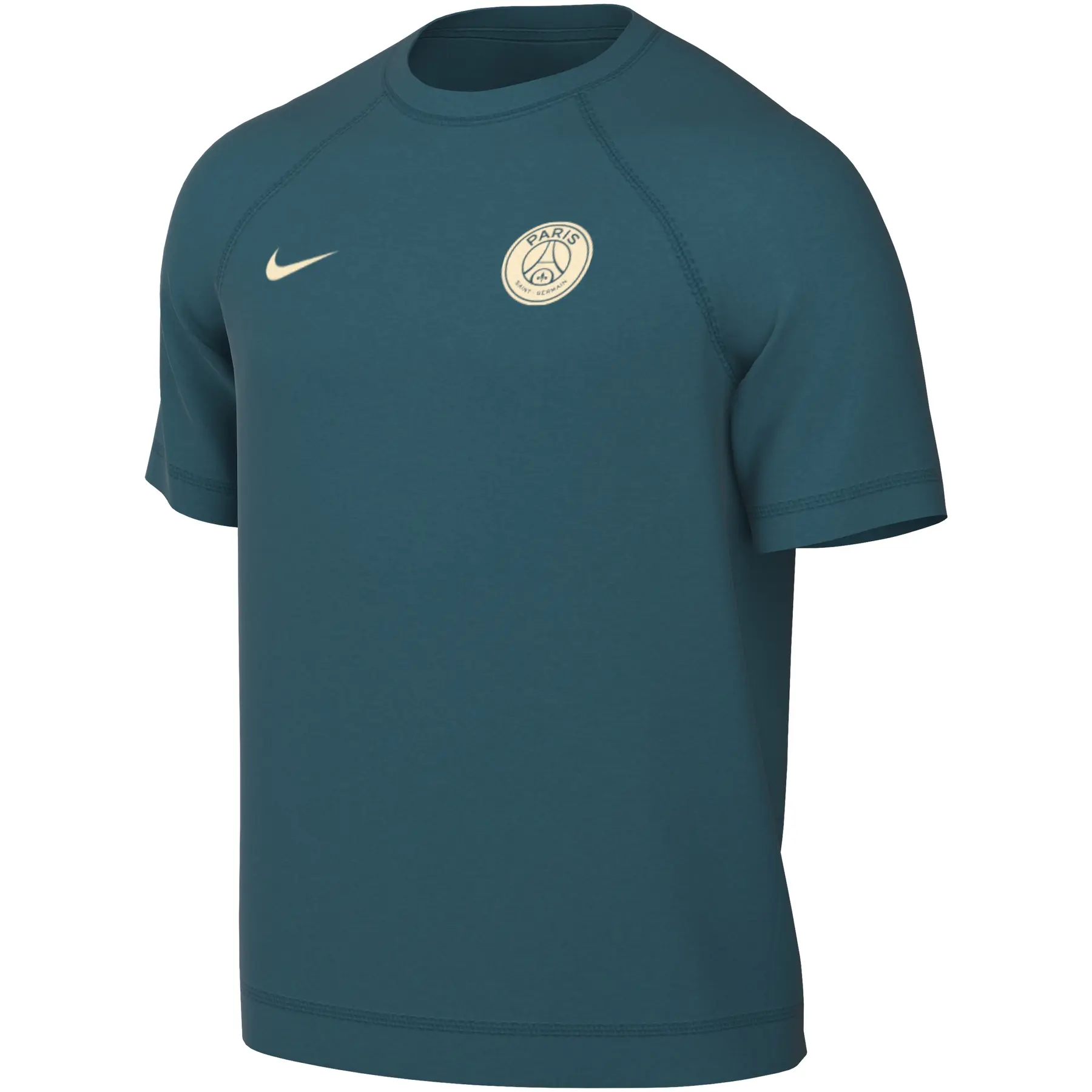 Bild von NIKE Paris Saint-Germain Travel Fußball-Trainingsshirt Herren 381 - geode teal/guava ice S