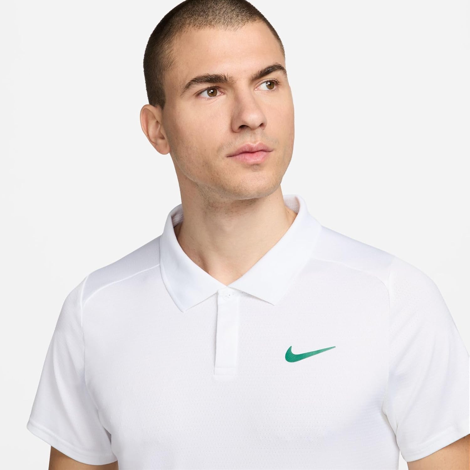 Bild von Nike Top Herren Court Dri-Fit Advtg Polo, Bicoastal/Black/White, FD5317-361, L