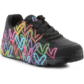 Bild von Skechers Sneaker »JGoldcrown: Uno Lite - Spread the Love«, Chunky Sneaker, Pleatausneaker, Retro Sneaker mit allover Print