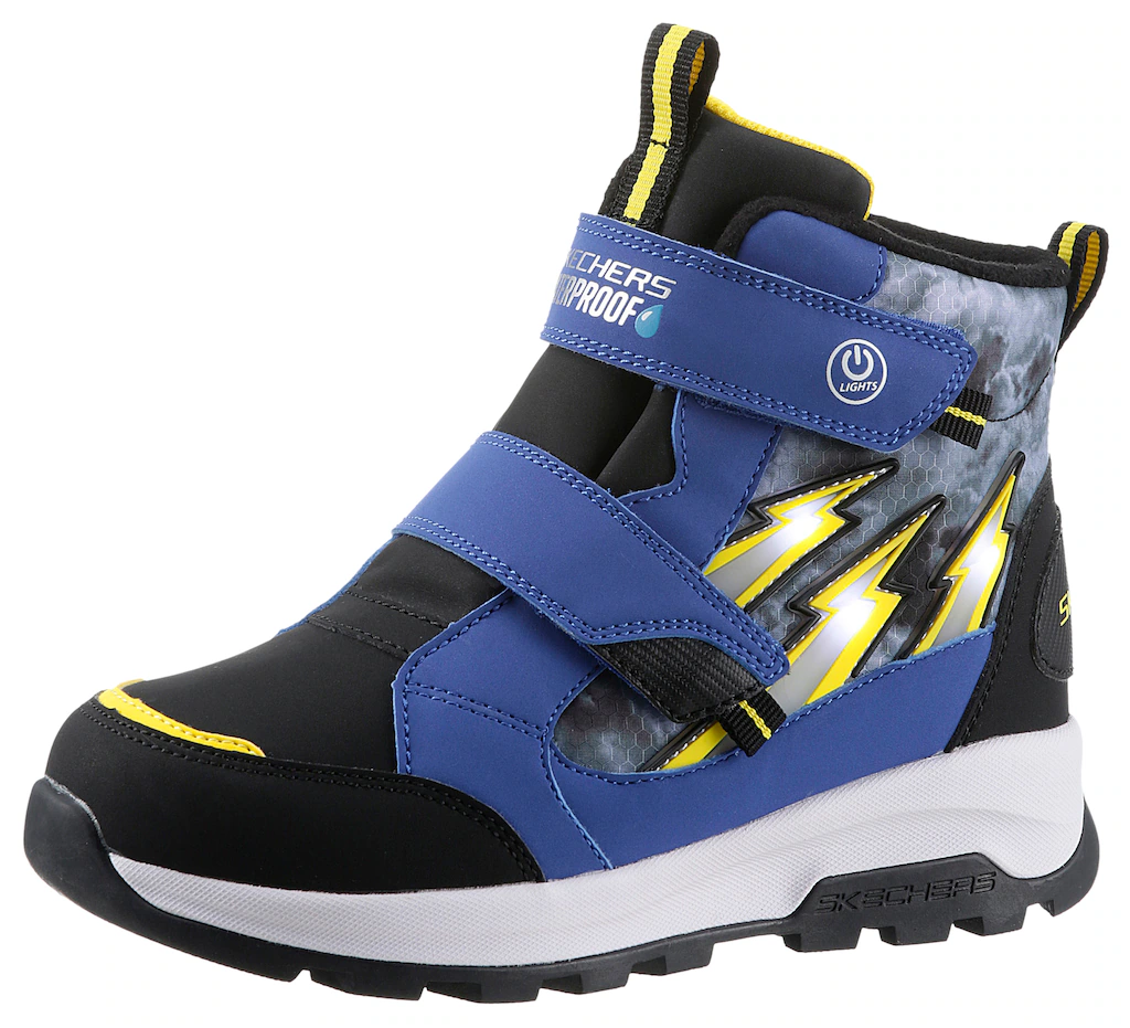 Bild von Skechers Klettstiefel "STORM BLAZER", Outdoorstiefel, Matschschuh, Straßenschuh mit Blinkfunktion
