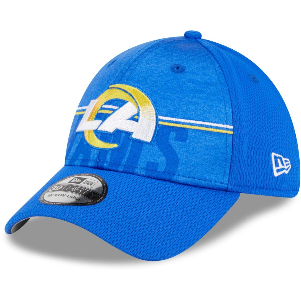 Bild von New Era, Herren, Cap, 39Thirty Cap - TRAINING 2023 Los Angeles Rams - S/M, Mehrfarbig, (M)