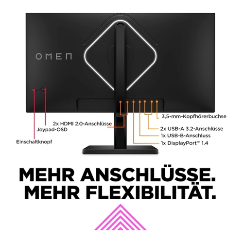 Bild von HP Omen 24 Gaming Monitor - 1920 x 1080 - FHDWie neu - AfB-refurbished