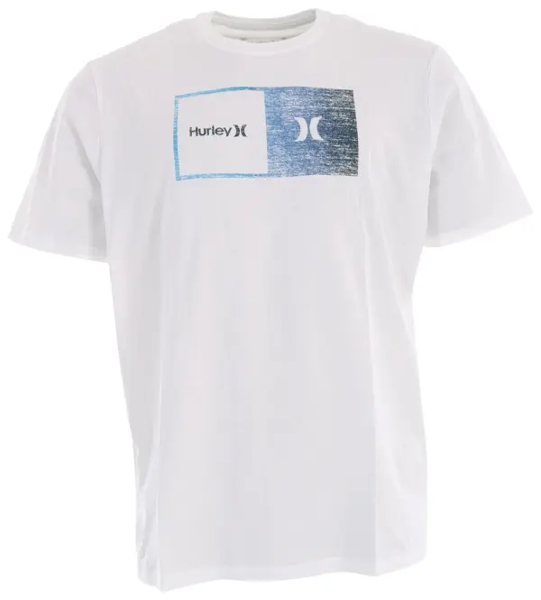 Bild von HURLEY EVERYDAY HALFER GRADIENT T-Shirt 2024 white - XXL