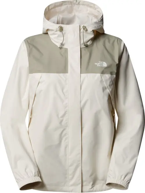 Bild von THE NORTH FACE WOMEN ANTORA Jacke 2025 white dune/clay grey - XL