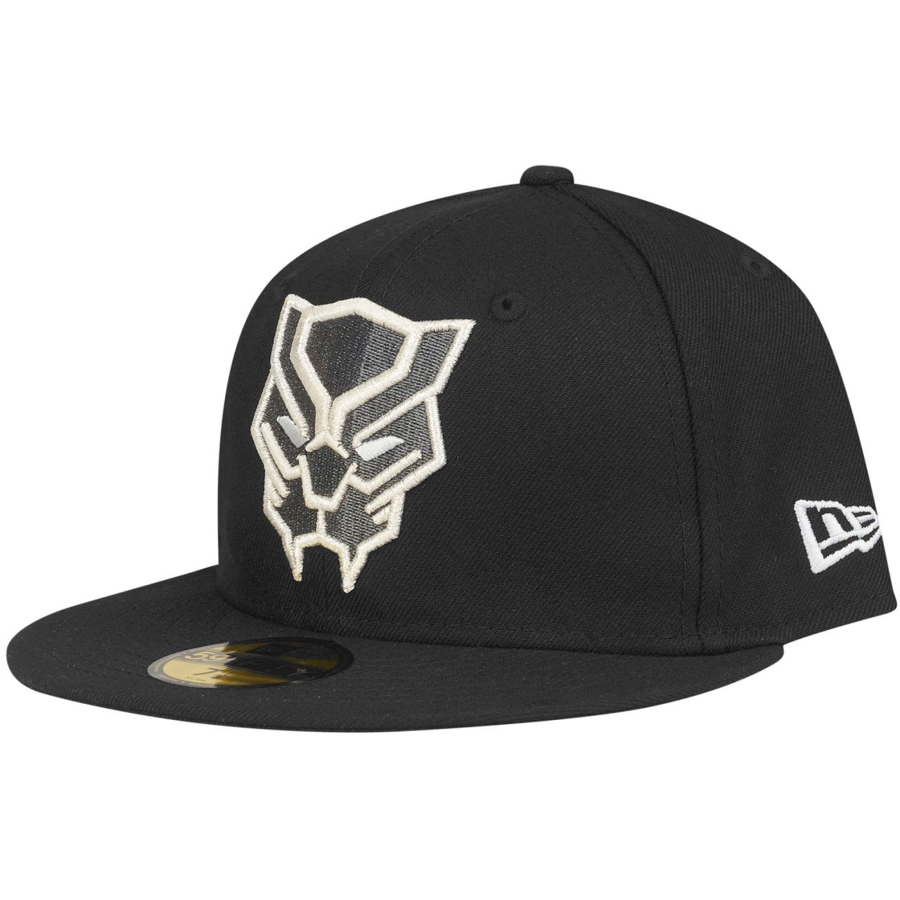 Bild von New Era, Herren, Cap, 59Fifty Fitted Cap - Black Panther schwarz - 7 3/4, Schwarz, (7 3/4)