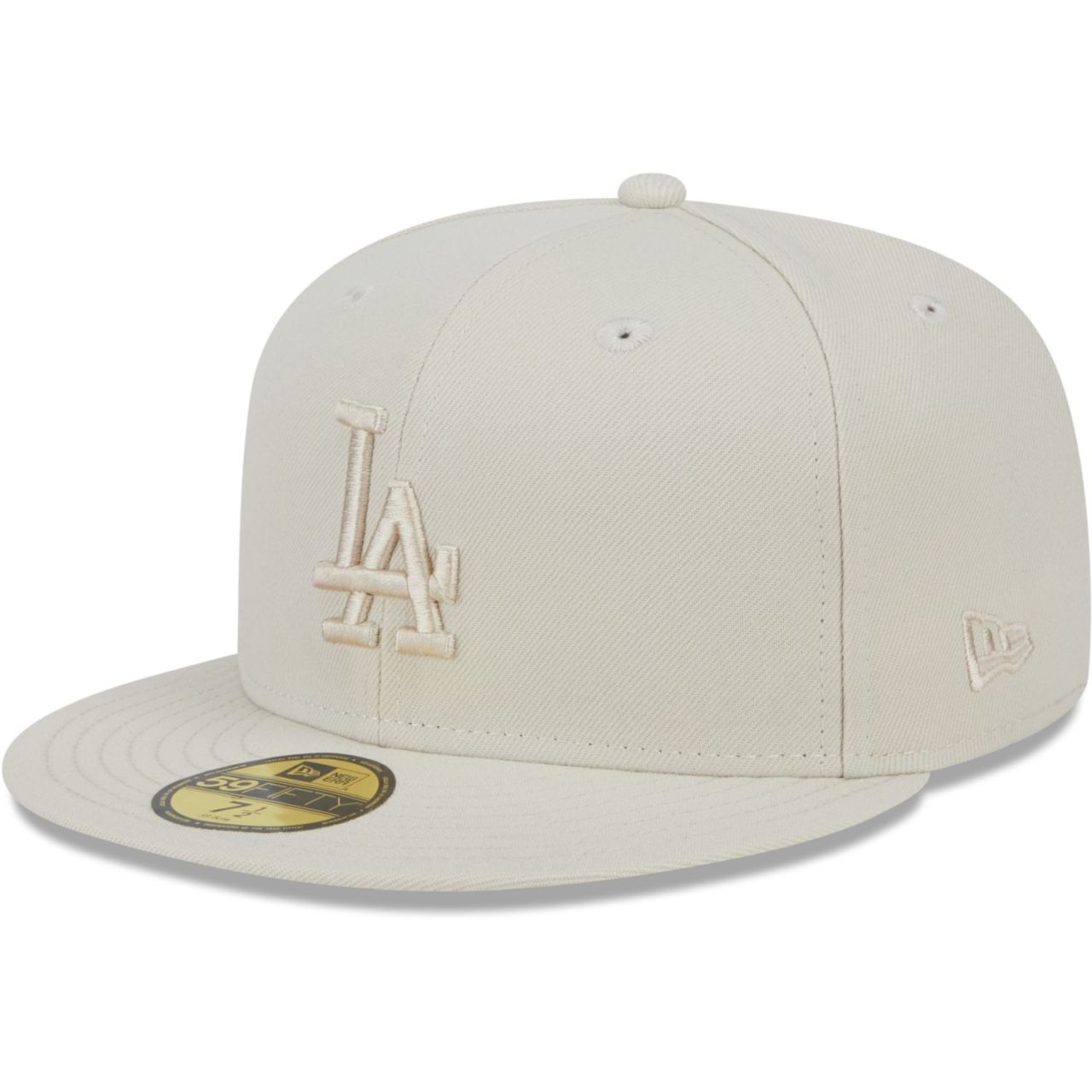 Bild von New Era, Herren, Cap, 59Fifty Cap - MLB Los Angeles Dodgers stone - 8, Grau, (8)