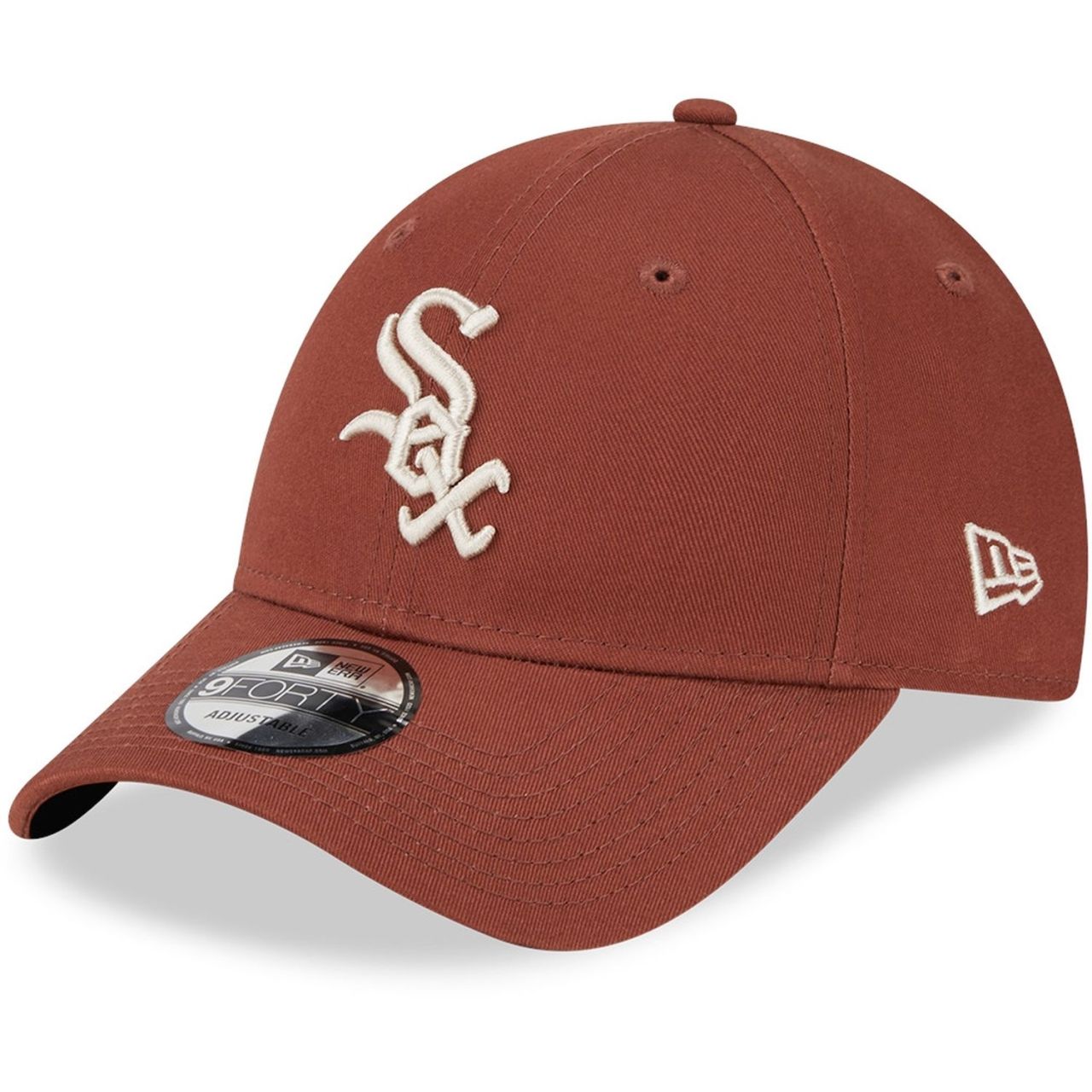 Bild von New Era Chicago White Sox MLB League Essential Brown 9Forty Adjustable Cap - One-Size