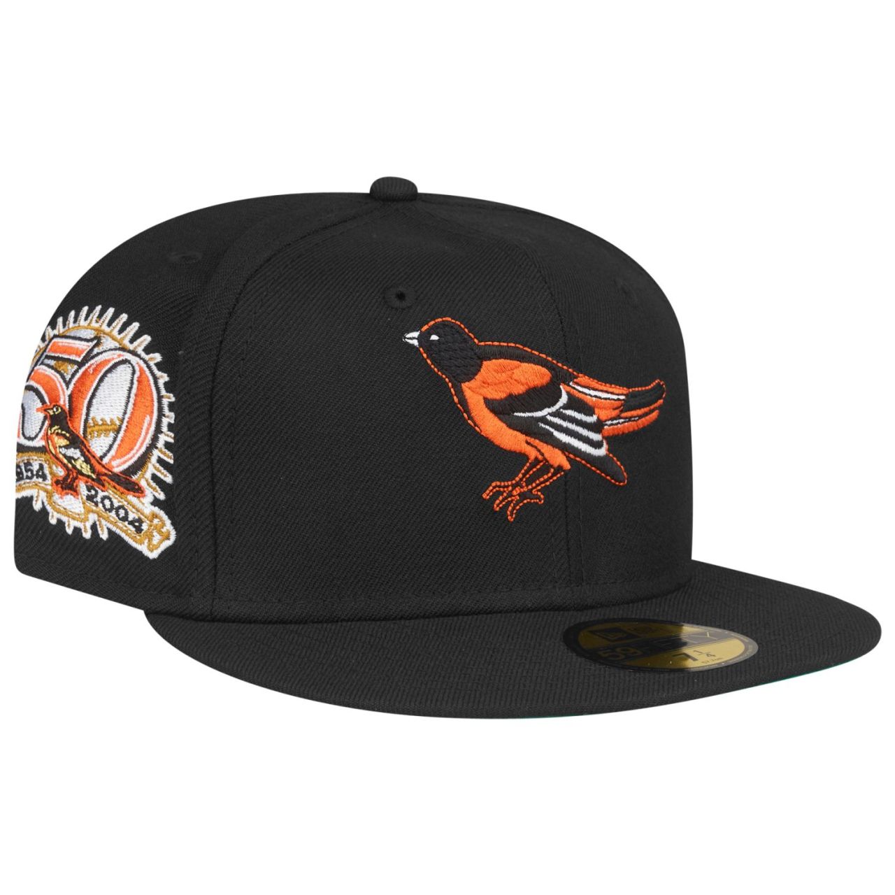 Bild von New Era, Herren, Cap, 59Fifty Cap - COOPERSTOWN Baltimore Orioles - 7 3/8, Schwarz, (7 3/8)