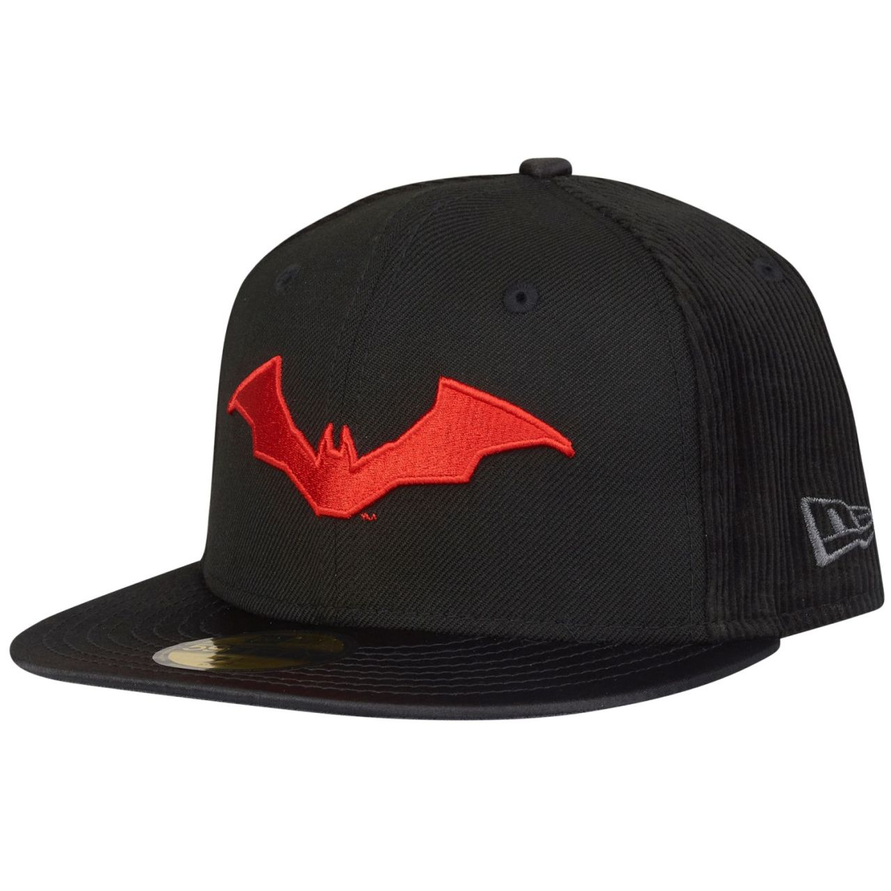 Bild von New Era, Herren, Cap, 59Fifty Fitted Cap THE BATMAN satin schwarz - 7 1/2, Schwarz, (7 1/2)