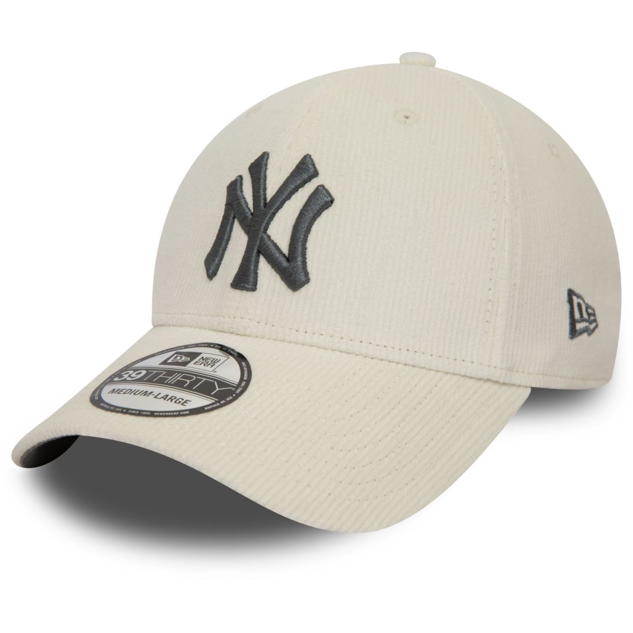 Bild von New Era, Herren, Cap, 39Thirty Stretch Cap KORD New York Yankees - L/XL, Beige, (L)
