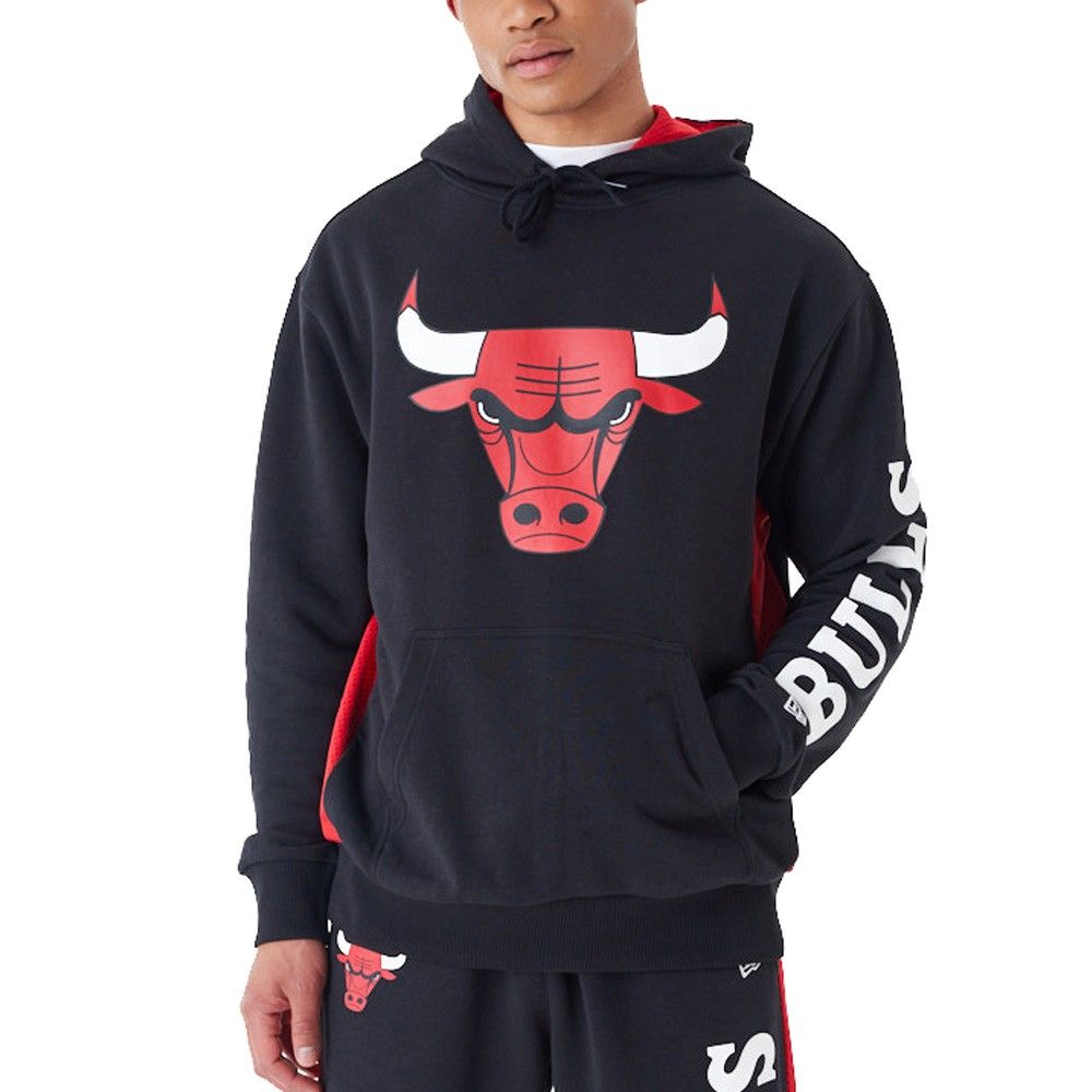 Bild von New Era Oversized Hoody MESH PANEL Chicago Bulls
