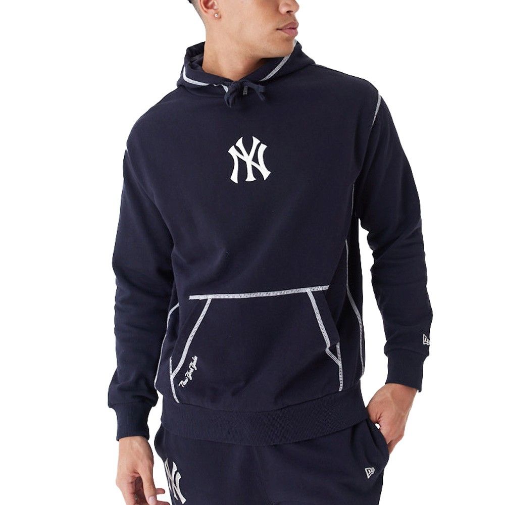 Bild von New Era, Herren, Pullover, Oversized Hoody WORLD SERIES New York Yankees - S, Blau, (S)