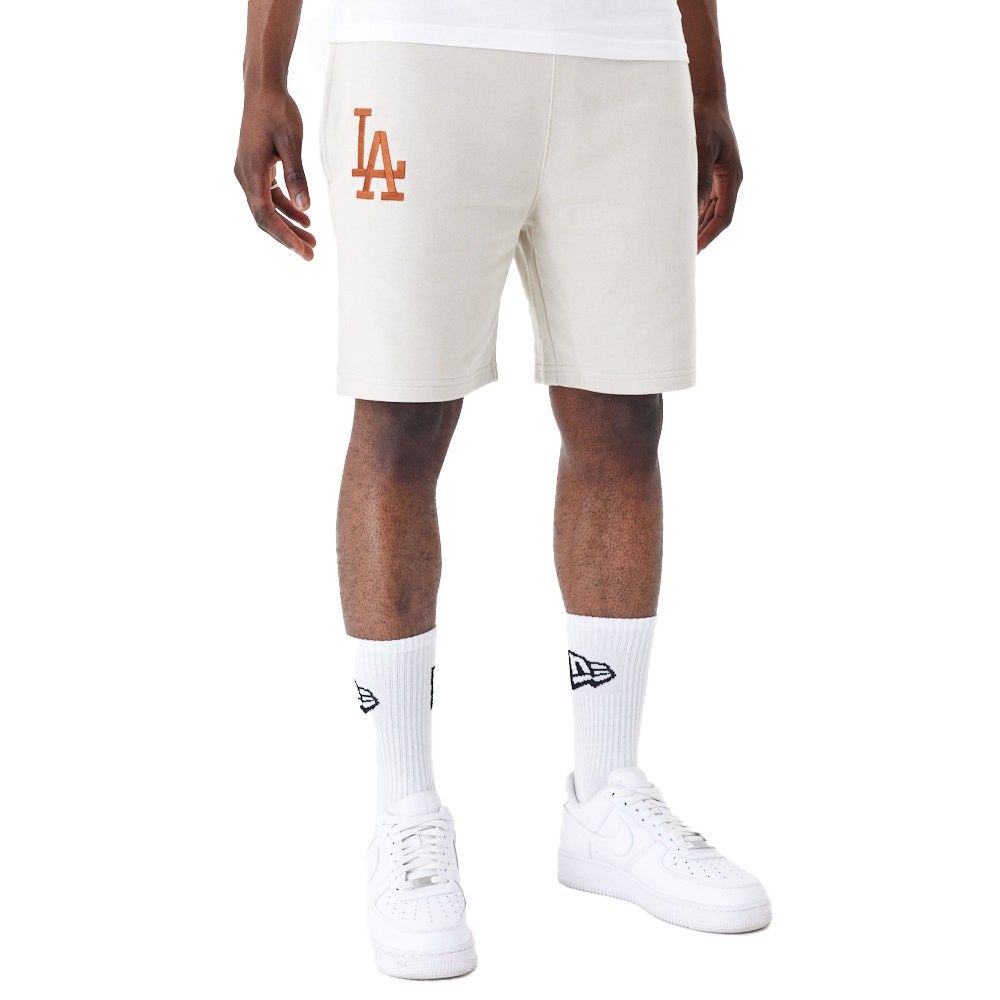 Bild von New Era, Herren, Shorts, French Terry Shorts Los Angeles Dodgers stone - L, Beige, (L)