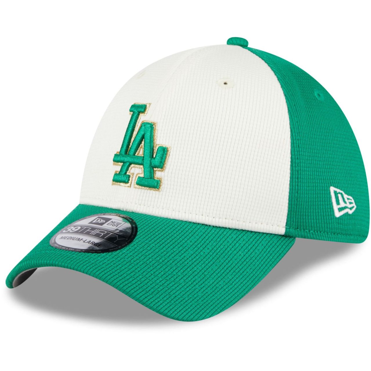Bild von New Era, Herren, Cap, 39Thirty Cap - Saint Patricks Day LA Dodgers - M/L, Grün, (L)