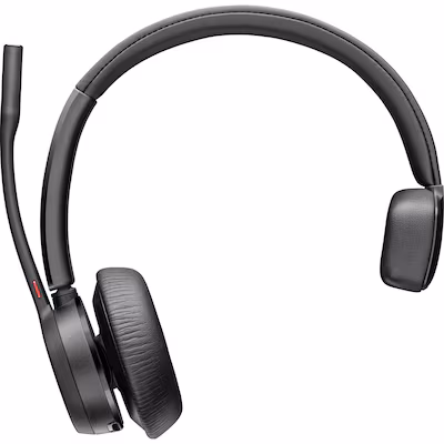 Bild von Poly Voyager 4310-M UC - Voyager 4300 UC series - Headset - On-Ear - Bluetooth - kabellos - aktive Rauschunterdrückung - Schwarz (7Y210AA)