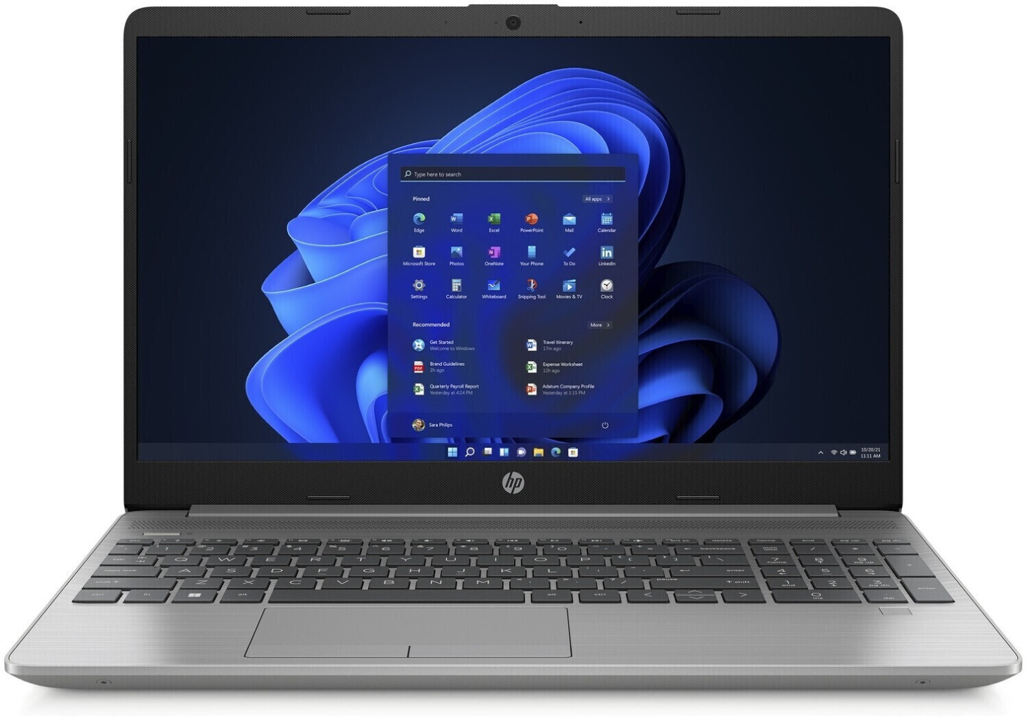 Bild von HP 255 G9 7N087ES Notebook 39,6 cm (15,6 Zoll), 8 GB RAM, 512 GB SSD, AMD™ Athlon 3150U