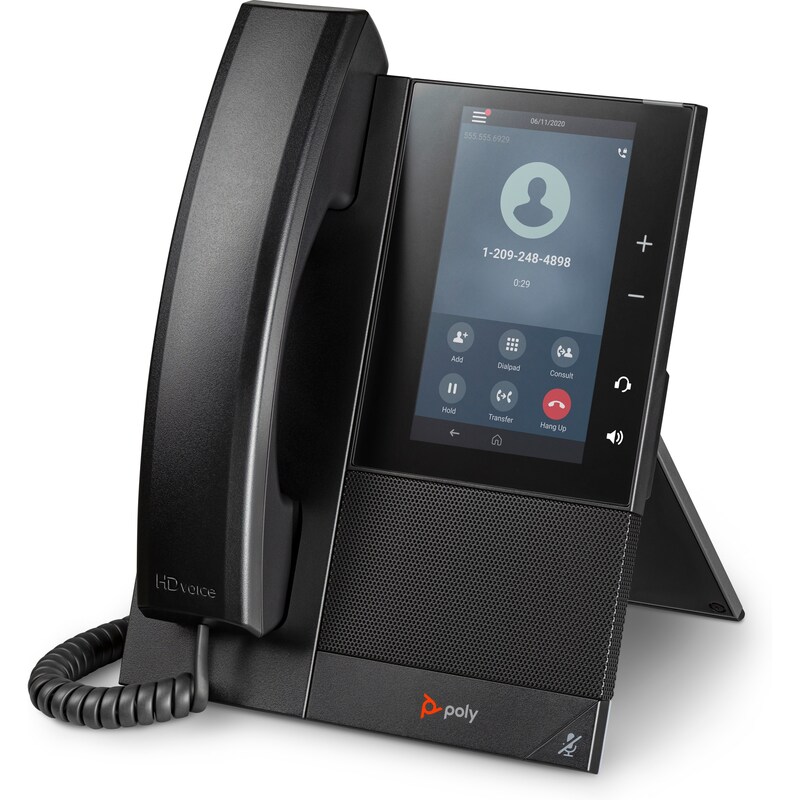 Bild von HP Poly CCX 505 IP-Telefon Schwarz 24 Zeilen LCD WLAN (82Z82AA)