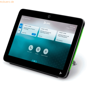 Bild von POLY TC10 Touch Controller - WXGA - 25,6 cm (10.1) - 1280 x 800 Pixel - Schwarz - Berührung - China (875K5AA)