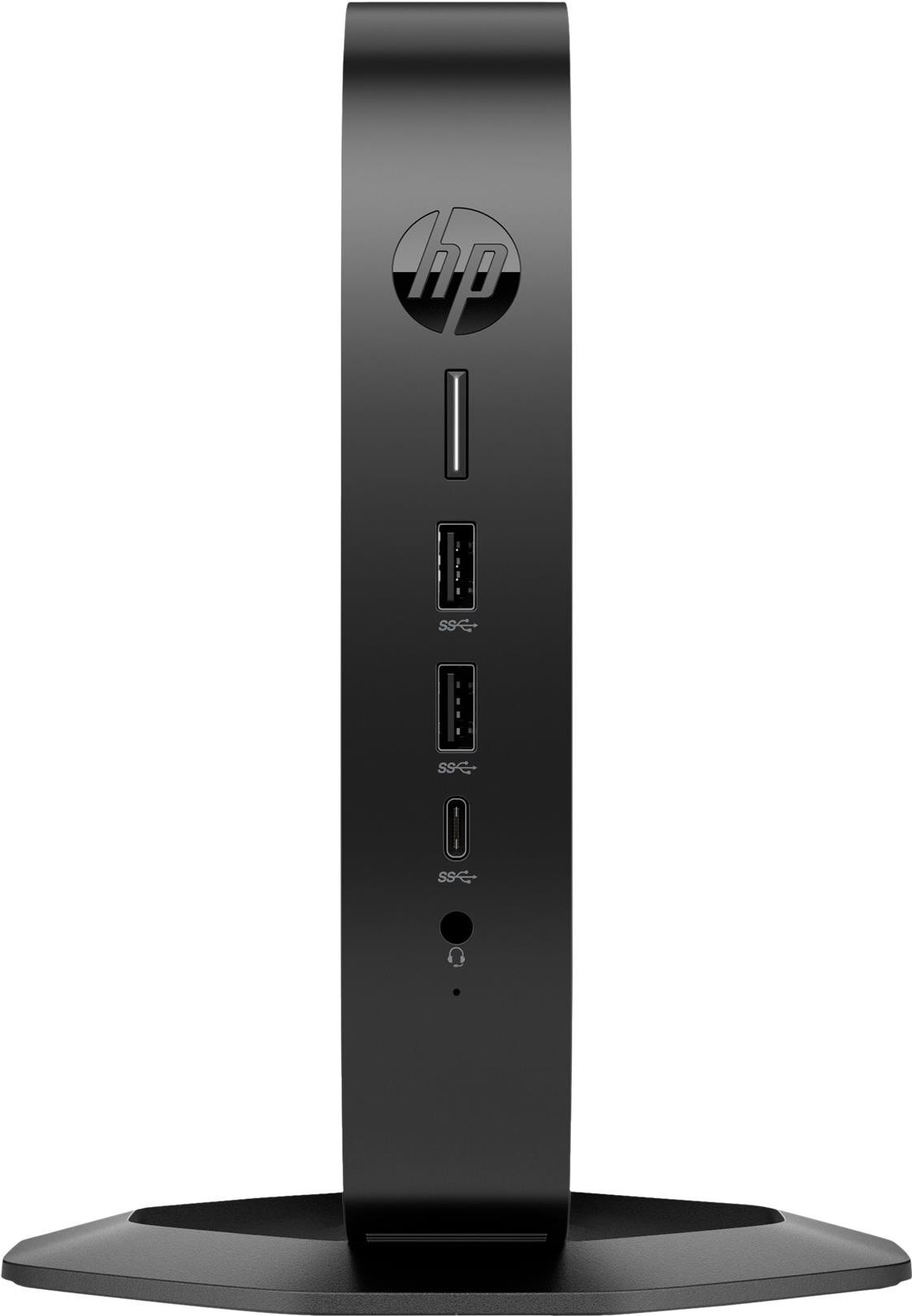Bild von HP Elite t655 - Thin Client - SFF - 1 x Ryzen Embedded R2314 - RAM 8 GB - Flash 32 GB - eMMC - Radeon Graphics - GigE, Bluetooth 5.2, Wi-Fi 6 - WLAN: 802.11a/b/g/n/ac/ax, Bluetooth 5.2 - IGEL OS - Monitor: keiner - Tastatur: Deutsch (5H0V6EA#ABD)