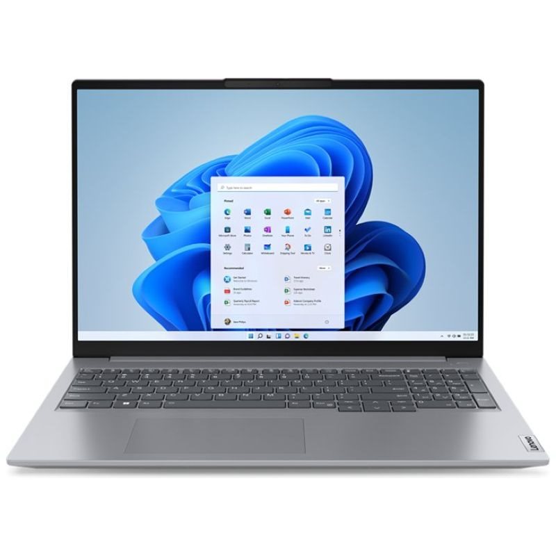 Bild von 16" (40,64cm) LENOVO ThinkBook 16 G6 Intel Core i5-1335U WUXGA 16GB 512GB SSD UMA W11P No WWAN Arctic Grey