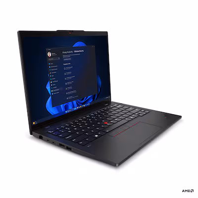 Bild von Lenovo ThinkPad L14 Gen 5 21L5 - 180°-Scharnierdesign - AMD Ryzen 5 Pro 7535U / 2.9 GHz - Win 11 Pro - Radeon 660M - 32 GB RAM - 1 TB SSD TCG Opal Encryption 2, NVMe - 35.6 cm (14) IPS 1920 x 1200 - Wi-Fi 6E, Bluetooth - 4G - Schwarz - kbd: Deutsch - mit (21L50015GE)