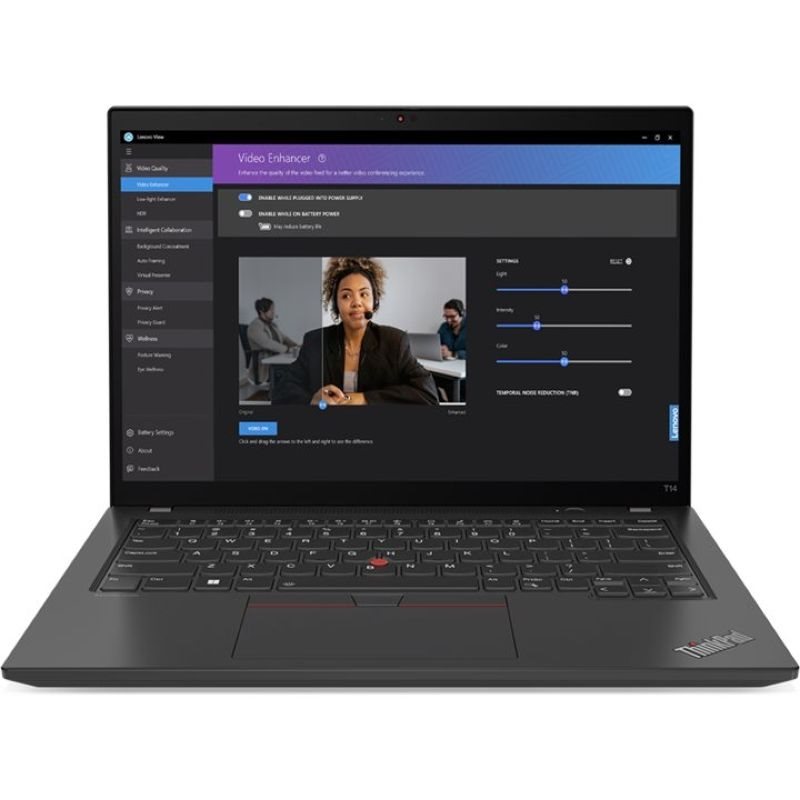 Bild von Lenovo ThinkPad T14 Gen 4 Notebook 35,6 cm (14,0 Zoll), 32 GB RAM, 1 TB SSD, Intel® Core™ i7-1355U