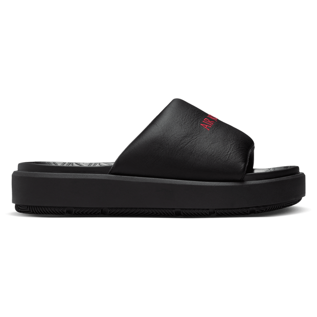 Bild von Jordan Sophia Slide Damen Flip-Flops und Sandalen - Schwarz - Größe: 39 - Netz/Synthetik - Foot Locker
