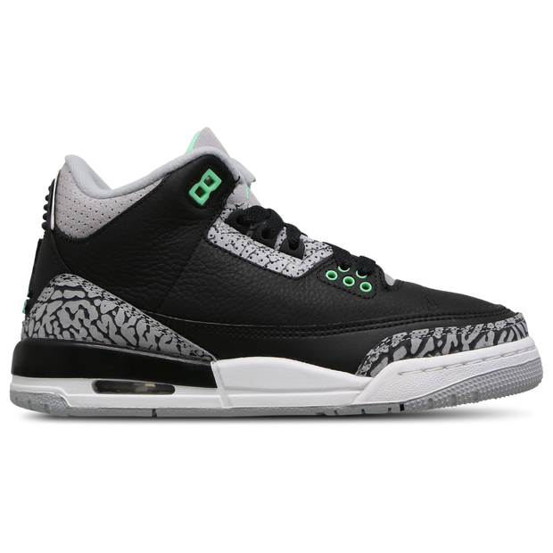 Bild von Jordan Aj3 Retro Unisex Schuhe - Schwarz - Größe: 38 - Leder, Textil - Foot Locker