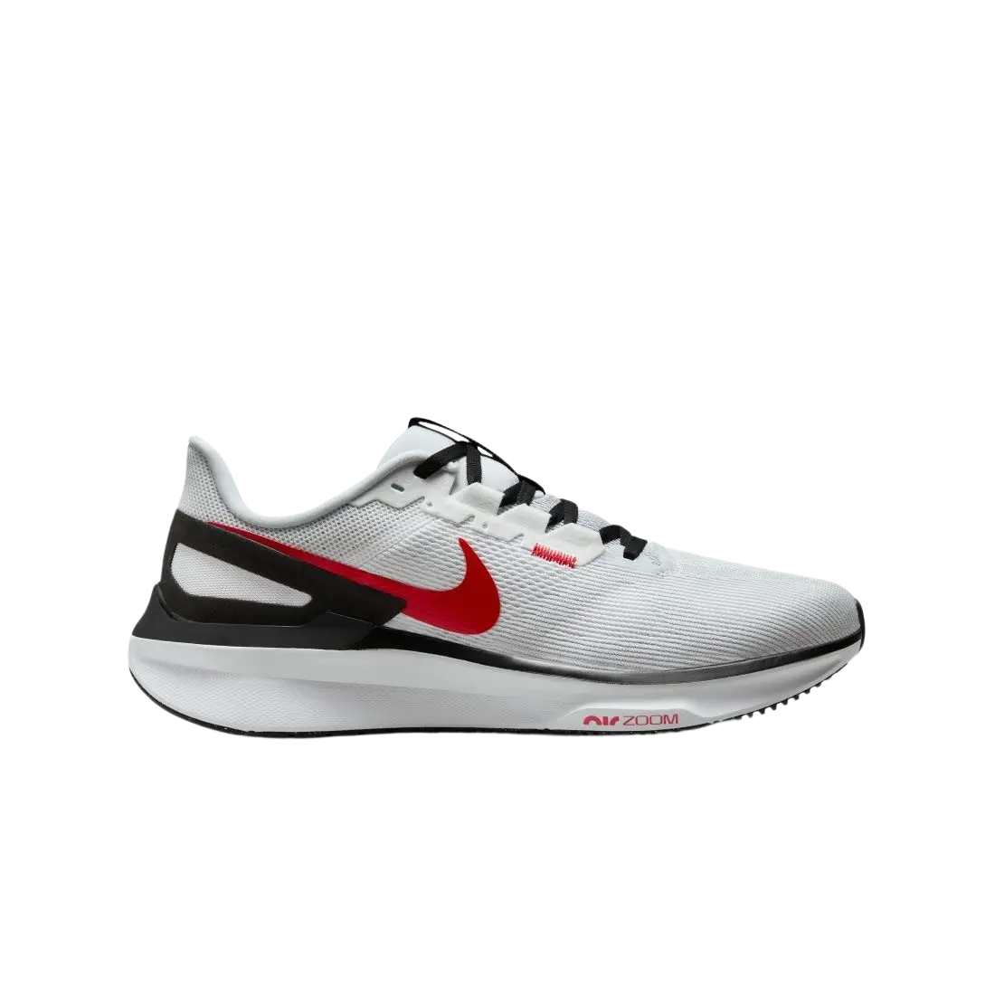 Bild von NIKE Air Zoom Structure 25 Laufschuhe Herren 106 - white/fire red-black-lt smoke grey 43