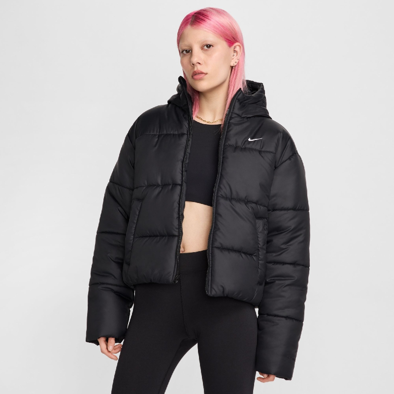 Bild von Nike Therma-fit Hooded Damen Jacken - Schwarz - Größe: S - Foot Locker