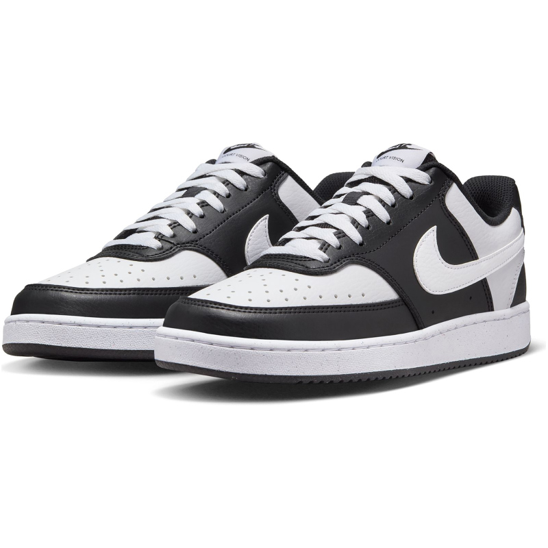 Bild von NIKE Court Vision Low Next Nature Sneaker Damen 003 - black/white 36.5