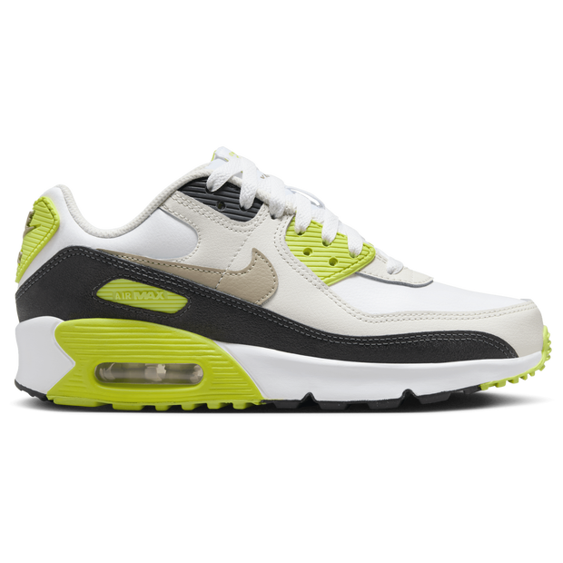 Bild von Nike Air Max 90 Unisex Schuhe - Weiß - Größe: 37.5 - Netz/Synthetik - Foot Locker