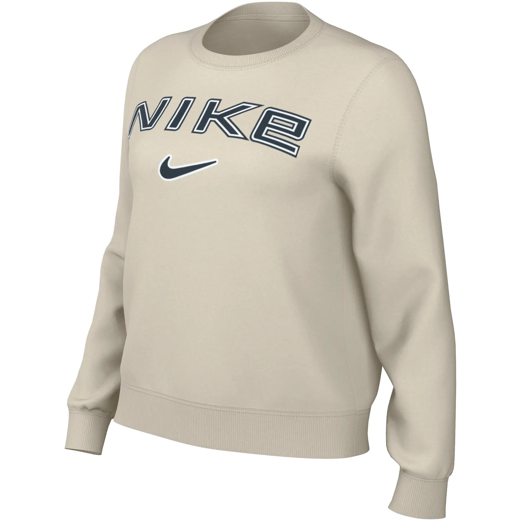 Bild von Sweatshirt mit Rundhalsausschnitt und Logo, Damen Nike Phoenix Fleece