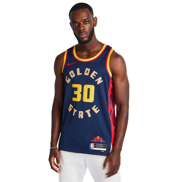 Bild von Nike NBA Herren Trikots/Replikate - Blau - Größe: L - Poly Mesh - Foot Locker