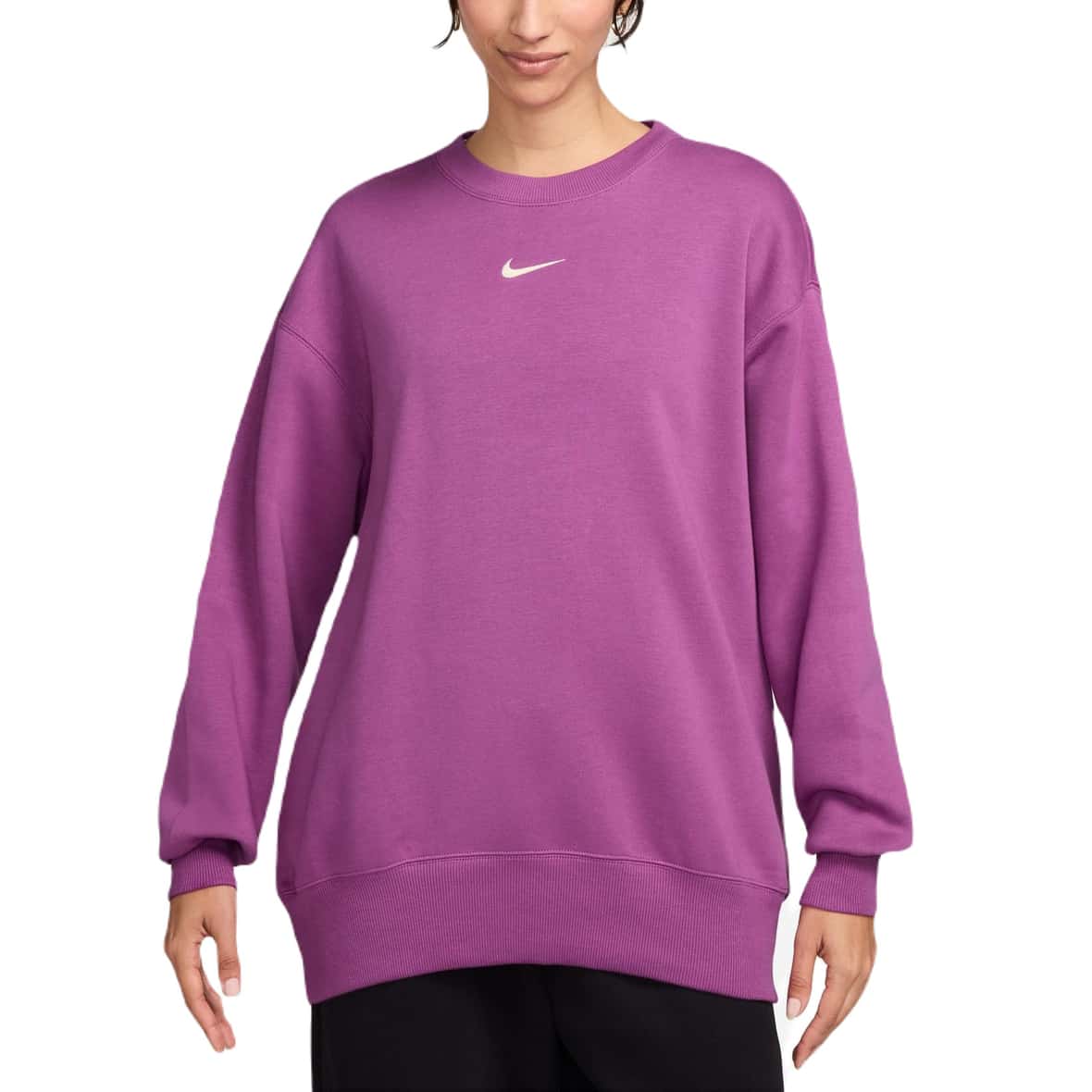Bild von Sweatshirt mit Rundhalsausschnitt Oversize Damen Nike Phoenix Fleece