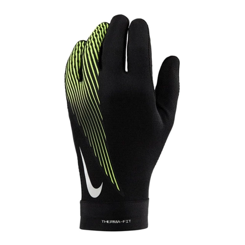 Bild von NIKE Academy Therma-FIT Fußball Feldspielerhandschuhe 013 - black/black/volt M