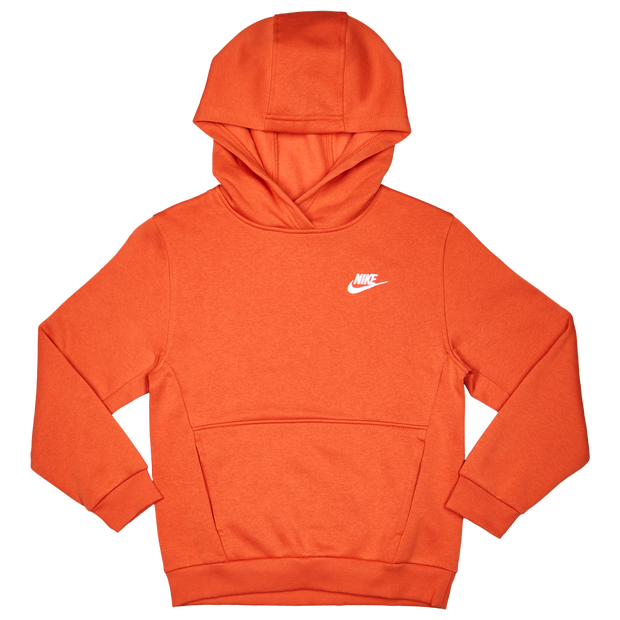 Bild von Nike Club Unisex Kapuzenpullover - Orange - Größe: 137 - 147 CM - Foot Locker