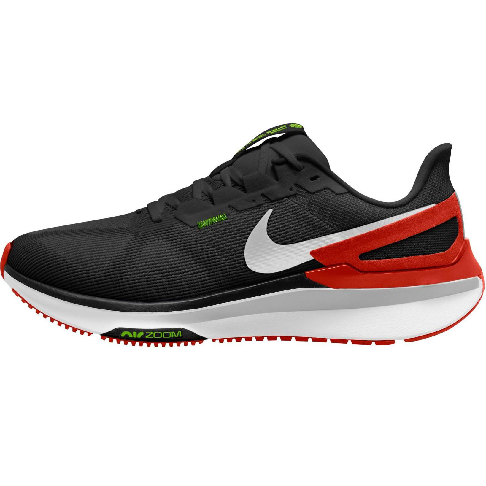 Bild von NIKE Air Zoom Structure 25 Laufschuhe Herren 012 - black/white-picante red-anthracite 42