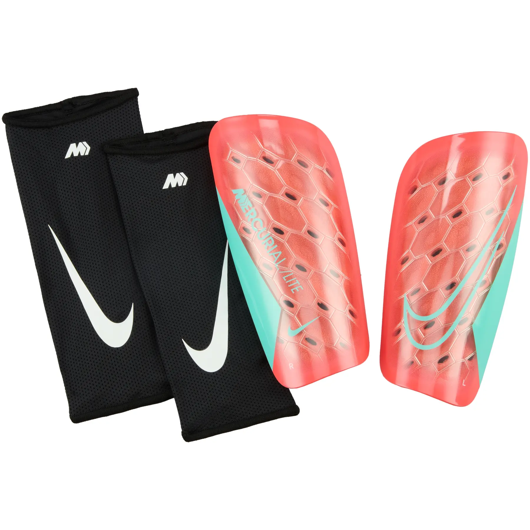 Bild von NIKE Mercurial Lite Schienbeinschoner 850 - ember glow/aurora green/aurora green S